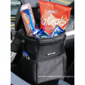 Custom Wholesale car organizers car trash bin with lid and storage